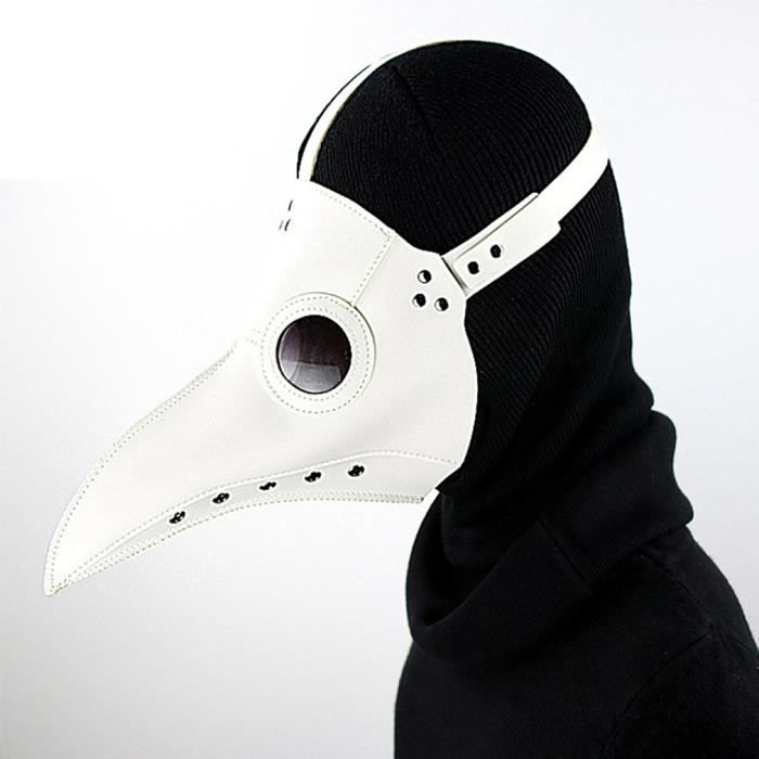 Masque Halloween Peste Oiseau Médecin blanc - Cdiscount Jeux - Jouets