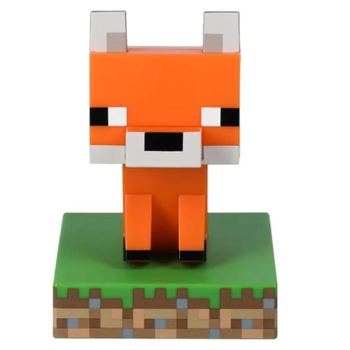 Lampe de bureau - PALADONE - Minecraft - Renard - 11 cm - Décoration enfant