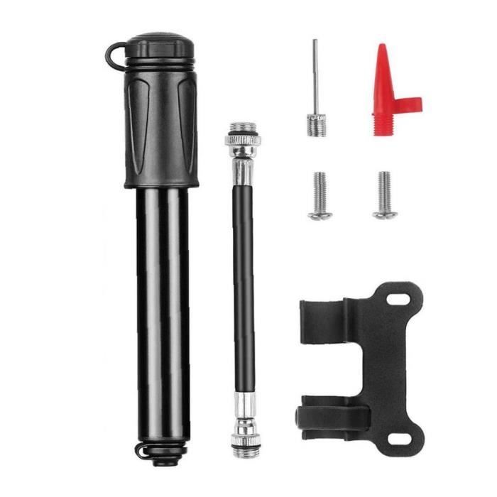Pompe à Pied Manuelle Pour Vélos - Haute Pression, Portable, Pour Pneus Route Et VTT