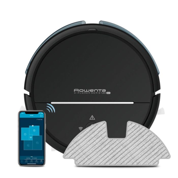 Rowenta Aspirateur robot programmable connecté - rr7875wh - Rowenta