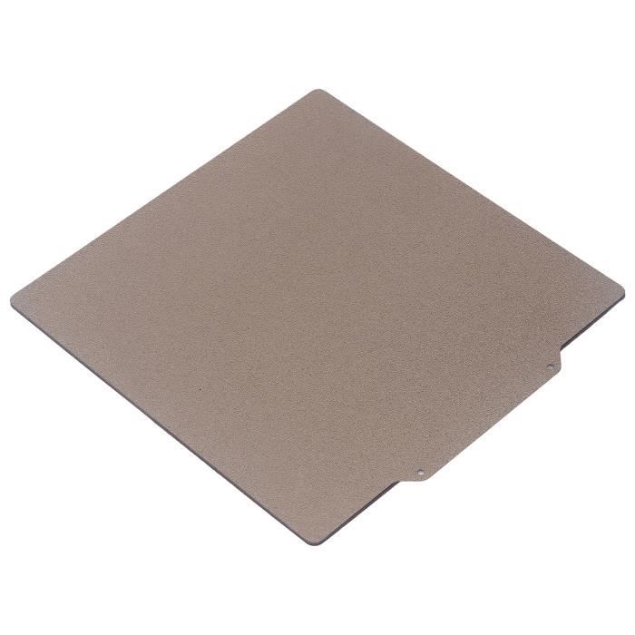 Plaque PEI Magnétique Double Face 200x200 Mm Acier à Ressort Pour Voron & Imprimantes 3D - Adhérence Parfaite PLA/ABS