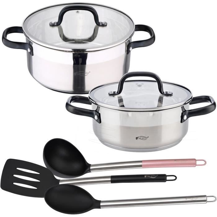 TEMPSA Kit De Casseroles Camping Pot Poêle Réchaud Camping Ustensiles TEMPSA Kit De Casseroles Camping Pot Poêle Réchaud Camping Ustensiles