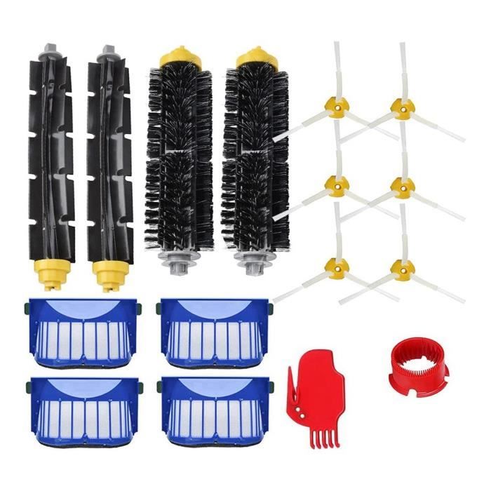 JOYSOG Accessoires Aspirateur Robot Proscenic M9 - Brosse + Filtres + Tampons + Sacs