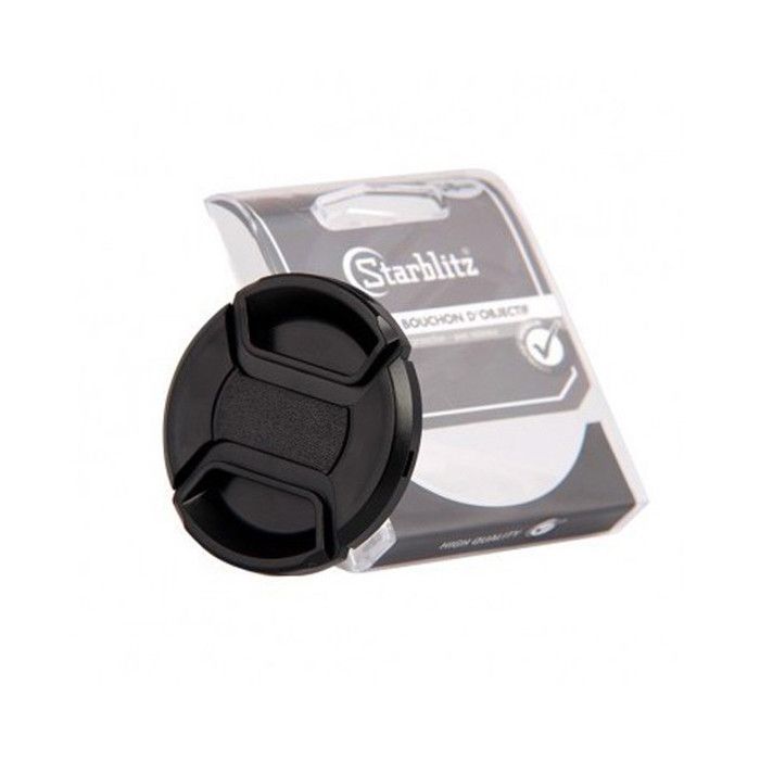 Bouchon D'objectif Universel 82 Mm Vhbw - Protection Anti-poussière Et Anti-rayures - Snap-on
