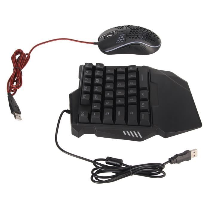 Combo Clavier Souris Convertisseur 4 En 1 Greensen Pour Mobile - Jeu à Une Main, Support Téléphone, Charge Rapide, Sans Latence - 10