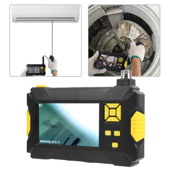 CHE Caméra d'inspection de pipeline endoscope P30 3.9mm 4.3in LCD