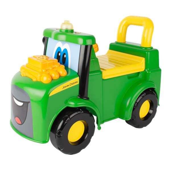 Porteur Enfant - John Deere - Johnny Le Tracteur - Lumières et Sons - Moteur à Construire