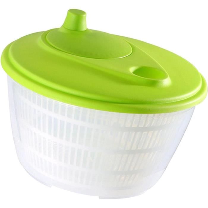 Passoire Multifonction En Plastique 27 Cm - Vert, Idéale Pour Pâtes Et Légumes, Poignées Ergonomiques - 5