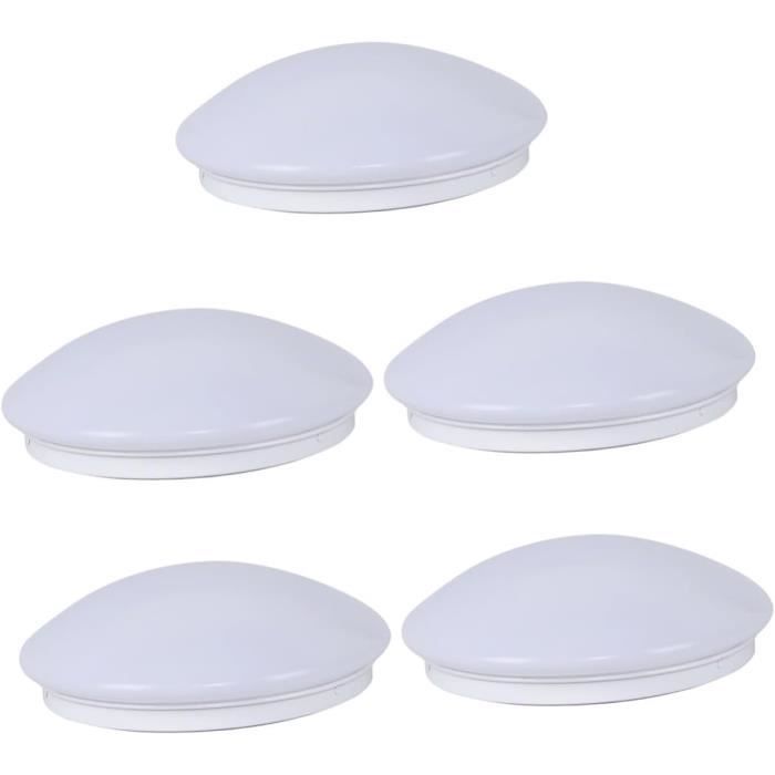 40CM Plafonnier En Bois LED Blanc Froid 6000K Moderne Contemporain Rond Plafonnier Luminaire Pour Loft Salle De Bain - SMOTOP - Maison