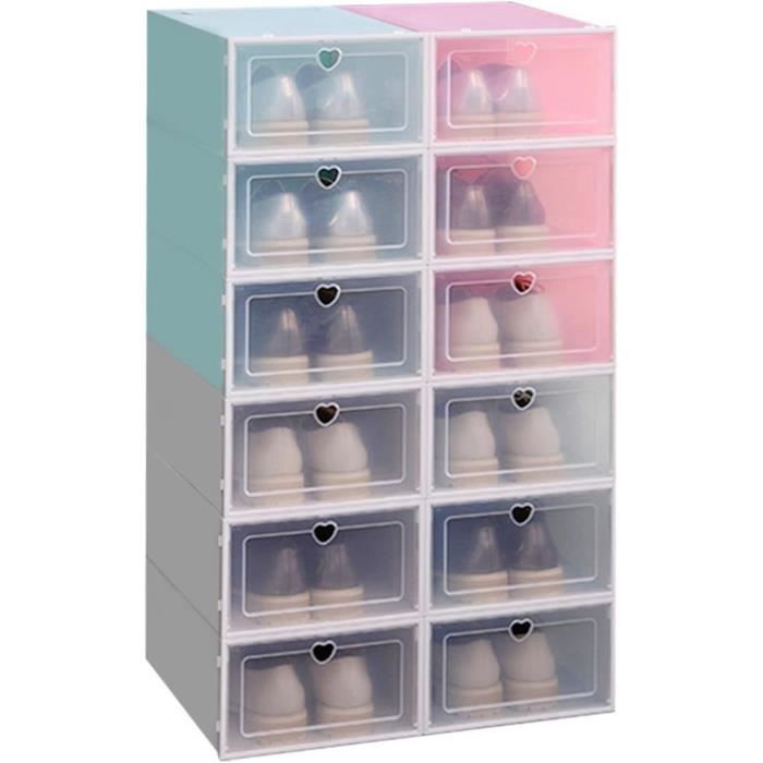Boite Rangement Chaussures Empilable