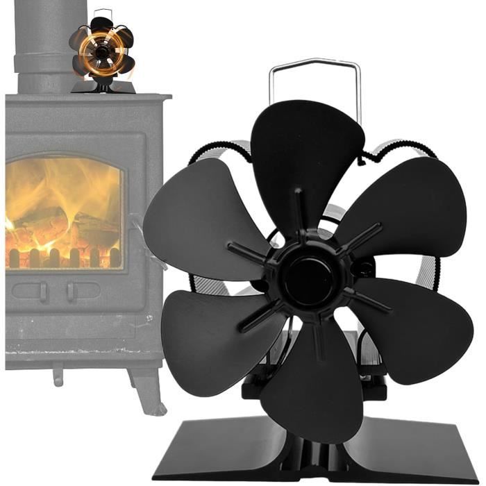 Ventilateur Pour Poêle À Bois | Cheminée Efficace Alimenté Par La Chaleur | Cheminée Pour Poêle