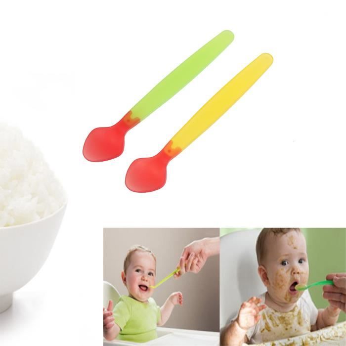 Ustensiles Repas Bebe 2pieces Set Cuilleres Pour Bebe Achat Vente Ustensiles Bebe Soldes Sur Cdiscount Des Le Janvier Cdiscount