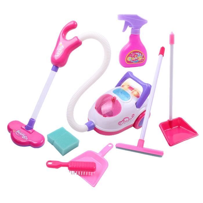 TOYANDONA Aspirateur Laveur Aspirateur Jouet Électrique Maison Nett Aspirateur Avec Son Leger Mini En Appareil Menager J Am