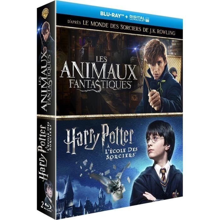 Coffret Harry Potter L'intégrale Les Animaux Fantastiques Blu-ray - Blu-ray  - Achat & prix