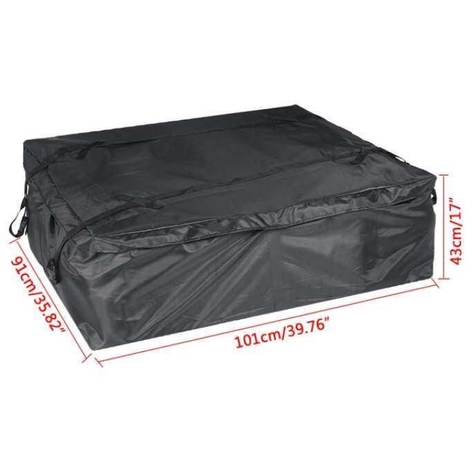 Sac De Toit De Voiture étanche 425L - Coffre De Toile Pour Bagages - Voyage