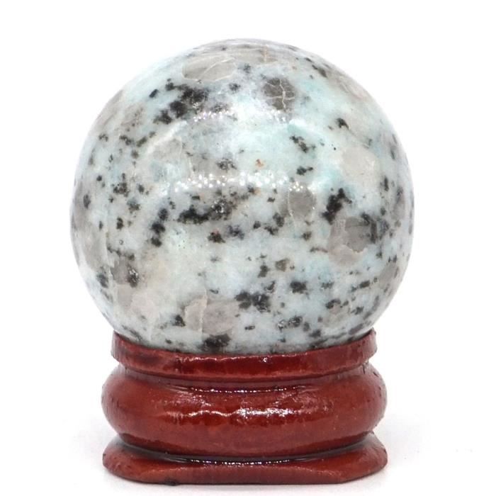 Sphère Sculpture Naturelle Quartz Figurine Boule de Cristal Fluorite