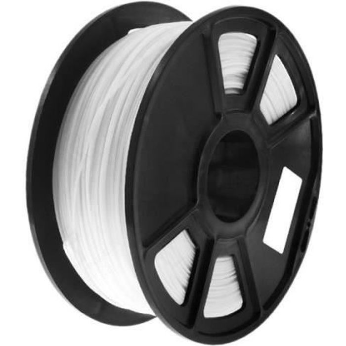 AC22162-Blanc 1Kg-Pla Filament 1.75Mm Consommables en Caoutchouc Plastique  Matériel 3D Fibre de Carbone 3D Filament 1.75 Filam - Cdiscount Informatique