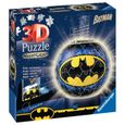 Puzzle 3D Ball 72 p illuminé - Batman - Ravensburger - Dessins animés et BD - Enfant - Mixte-1