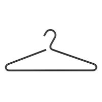 Set De 4 Cintres Slim WENKO - En Métal Chromé Avec Revêtement Antidérapant, Longueur 42 Cm, Design Fin Pour Chemises Et Vestes - 10