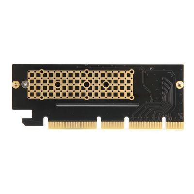 Riser réplicateur PCI Express PCIe 1x vers 4 ports 1x Avec plaque rapportée