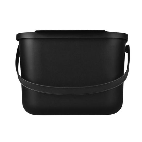 Practic Mini Bini - Poubelle Bio - capacité 4,5 litres - vert avec couvercle gris Practic Mini Bini - Poubelle Bio - capacité 4,5 litres - vert avec couvercle gris