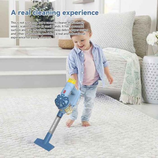 RuiDaXiang Aspirateur électrique Jouet, avec lumières,Sons.prétende