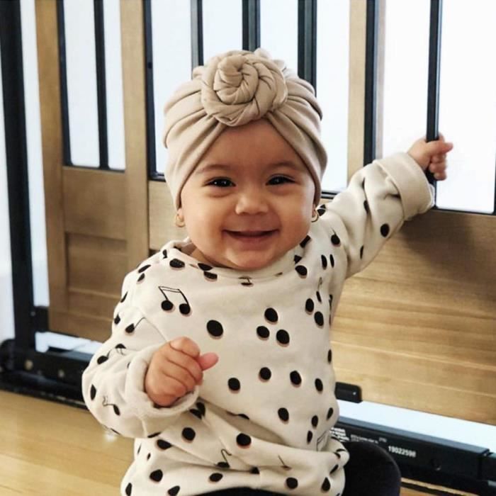 Bébé Naissance Turban BÃ©bÃ© Naissance Nouveau Né Bonnet Turban