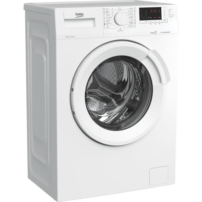 Lave Linge Hublot 8 Kg Beko Wue8726xst
