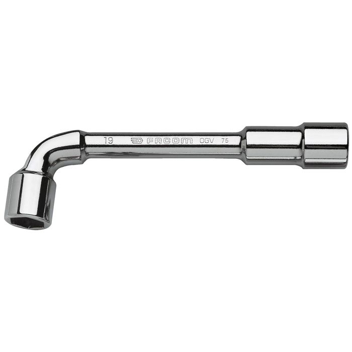 Clé à Pipe Débouchée FACOM 6 Pans 6 Mm X 34 - Outil Professionnel Pour Serrage Puissant, Tête Courte Et Longue, Qualité Forgée - 13