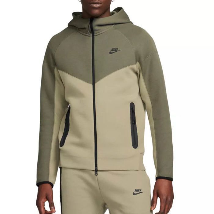 Veste de survêtement Nike Tech Fleece Full Zip Vert Cdiscount