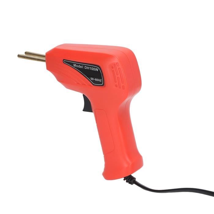 SALALIS Pistolet à souder en plastique pour agrafeuse de réparation de  pare-chocs Torche bricolage lampe Prise UE 200-240V Rouge - Cdiscount  Bricolage