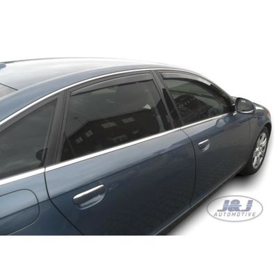 Audi A6 C6 2004-2011 Deflettori Vento 5 Porte Avante Estate 4pz - Foto 4