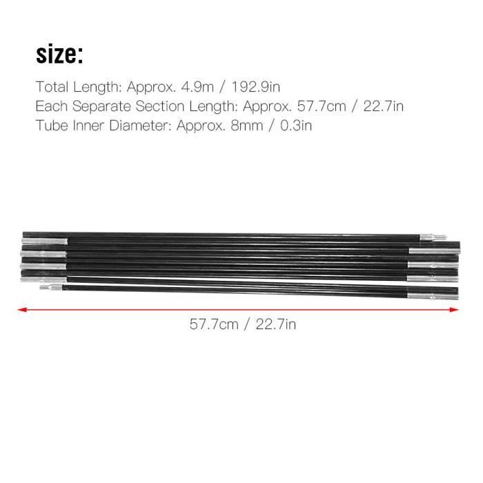 CONNECTEUR DE POTEAU De Tente De Camping Connecteur De Tente De Camping Léger F EUR 10,48