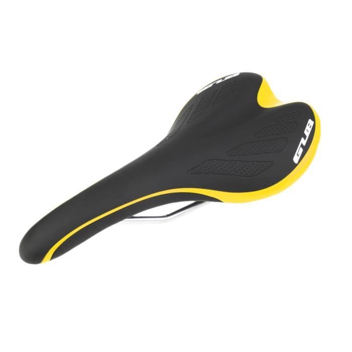 Selle de Vélo – Vertu Super Confortable Respirant Selle VTT Selle de Vélo  Tour pour Homme et Femme Élastique Noir jaune - Cdiscount Sport