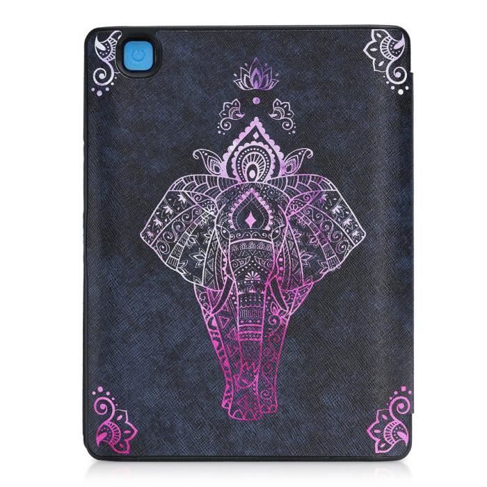 Kwmobile Coque pour liseuse électronique Kobo Aura Edition 2 - Coque rabat  liseuse en simili cuir - Étui de protection blanc-noir - Cdiscount  Informatique