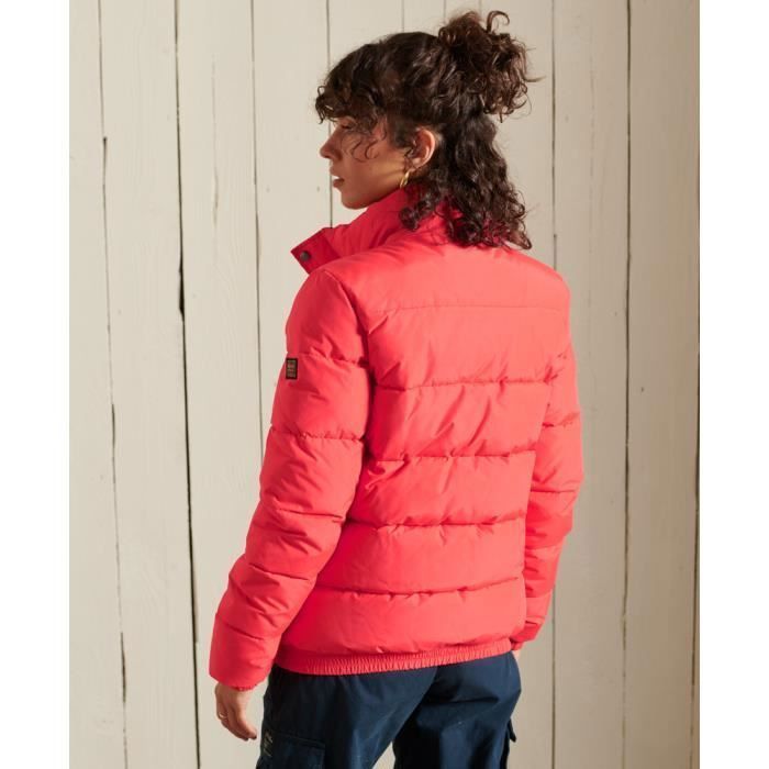 Doudoune femme Superdry Source Retro orange flare Orange flare