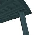 11623|HOME* - JOLI Vert Table de jardin Vert 210x96x72cm Plastique ,Polyvalente & Haut qualité ,210 x 96 x 72 cm-3