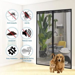 Moustiquaire Porte Fenetre Magnetique 160x220