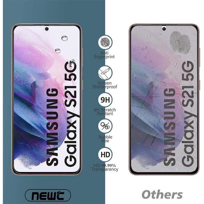 Samsung Galaxy S21 FE 5G Verre Trempé[Lot de 2] Verre Trempé Samsung Galaxy  S21 FE 5G [0.26mm] [Extreme Résistant aux rayures 798 - Cdiscount Téléphonie