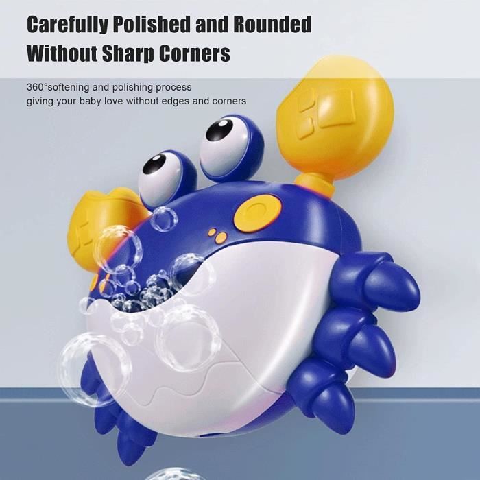 Ensemble Jouets Bulles de Bain pour bébé, Machine Bulles Automatique de Crabe+3 Jouets Remonter pour Enfants avec Musique,Tout-Petit - Puériculture & Eveil bébé Ensemble Jouets Bulles de Bain pour bébé, Machine Bulles Automatique de Crabe+3 Jouets Remonter pour Enfants avec Musique,Tout-Petit - Puériculture & Eveil bébé