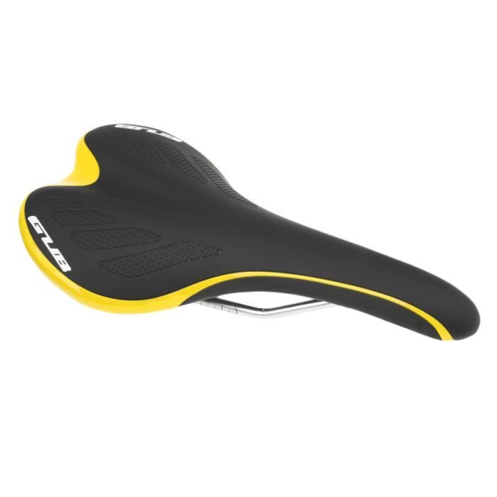 Selle Vélo Confortable Large 25 * 19Cm, Antichoc Selle Vtt À Design Creux  Respirant, Selle Vélo Confort Rembourrée En Mousse [N241] - Cdiscount Sport