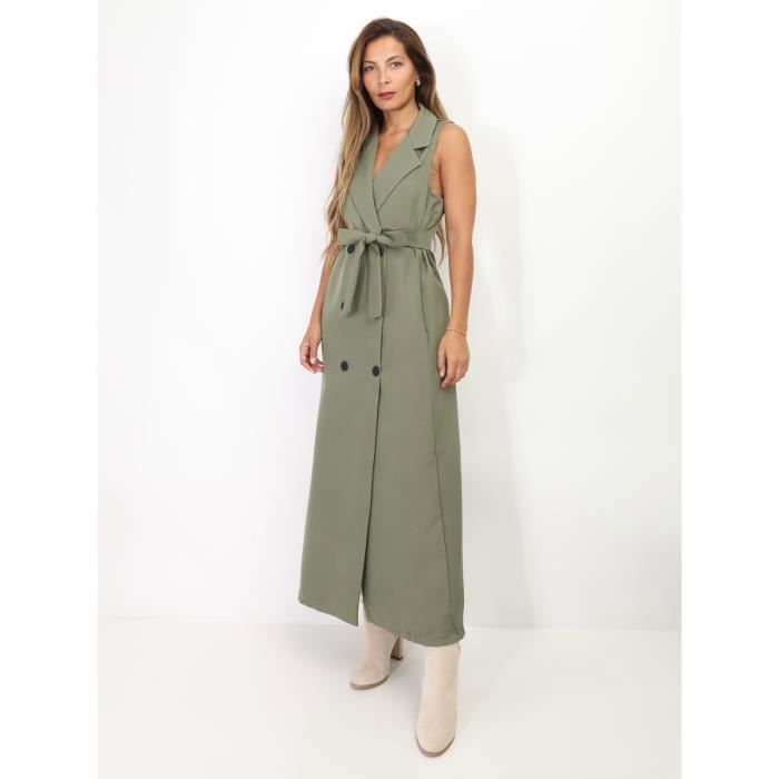 Robe longue blazer 2025