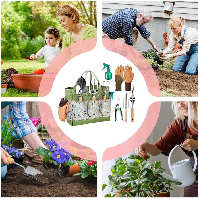 Outils de Jardinage 3 Pièces Outils de Jardin Mini Plantes en Pot