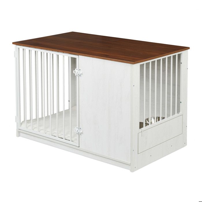 Relaxdays Bac De Rangement Pour Enfants Motif Renard, HxD : 56x35 Cm Panier A Jeux Pour Chambre Poignees Orange Creme 88692616