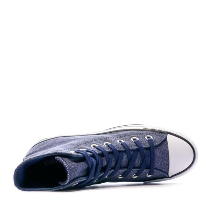 Hotel Kalinga Converse Bleu Marine Cuir Hotel Kalinga Converses - Main Image