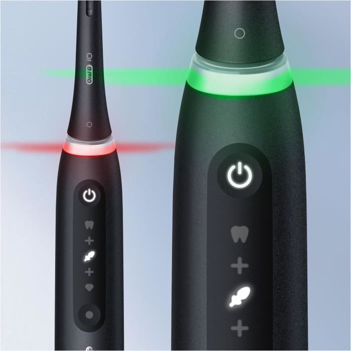 Brosse à dents électrique ORAL-B iO5 connectée - noir - Bluetooth