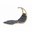 AMAZONAS- Chaise Longue Swing Lounger Anthracite-0