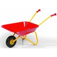 Brouette pour enfant - ROLLY TOYS - Rouge - 2 kg - Série Rolly Classic Summmer-0