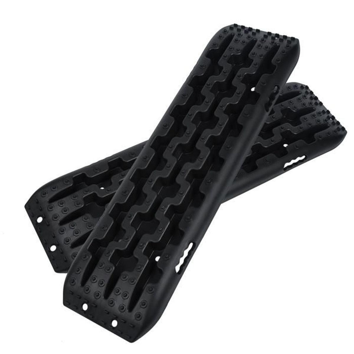 2 Planches De Traction Pour Véhicule - Échelle Anti-Enlisement Boue/Neige - Pour 4x4, Camping, Randonnée (31.5x14.5cm)