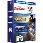 WARNER BROS Coffret Kids 4 films : Gremlins, Le géant de fer, L'aventure intérieure & les Goonies